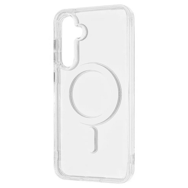 Чехол WAVE Clear (PC+TPU) with Magnetic Ring для Samsung A36 5G A366/A56 5G A556 Прозрачный