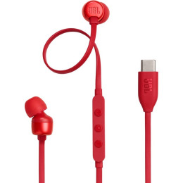 Наушники JBL Tune 310C Type-C Red (JBLT310CRED)
