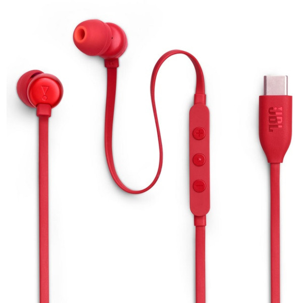 Наушники JBL Tune 310C Type-C Red (JBLT310CRED)