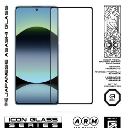 Захисне скло ArmorStandart Icon для Xiaomi Redmi Note 14S 4G Black (ARM82032)