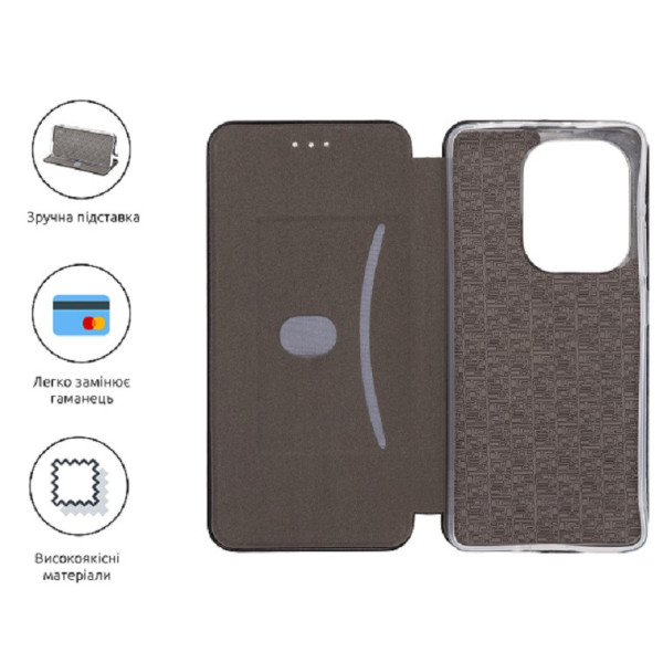 Чохол-книжка ArmorStandart G-Case для Xiaomi Redmi Note 14S 4G Black (ARM82021)