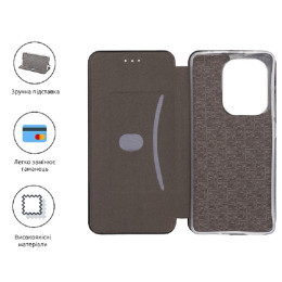 Чохол-книжка ArmorStandart G-Case для Xiaomi Redmi Note 14S 4G Black (ARM82021)