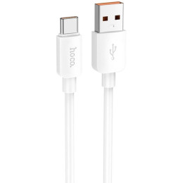 Кабель Hoco X96 Hyper 27W USB to Type-C 0.25m (L-0.25M) White