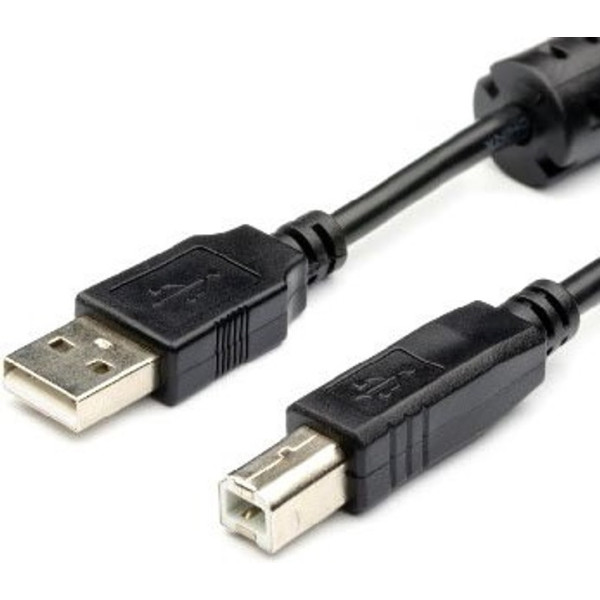 Кабель Atcom USB - USB Type-B V 2.0 (M/M), 1.5 м Black (5474)