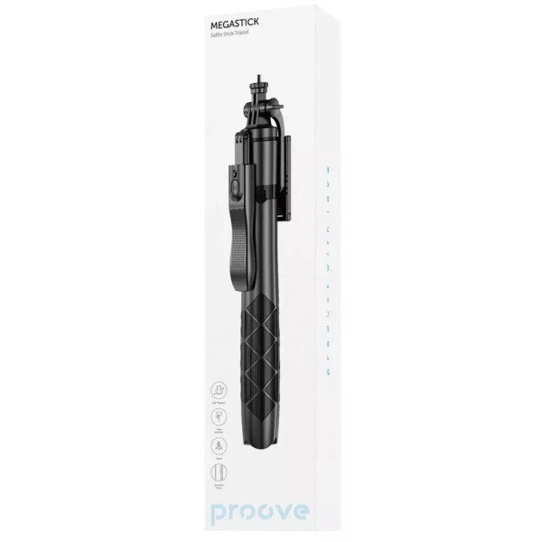 Трипод Proove MegaStick Selfie Stick Tripod (1530 mm) Black (MPMS00010001)