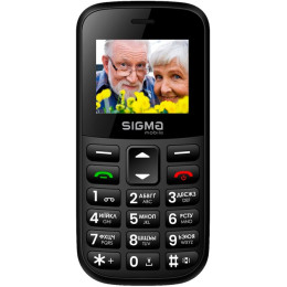 Телефон Sigma Mobile Comfort 50 Easy Black