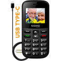 Телефон Sigma Mobile Comfort 50 Easy Black