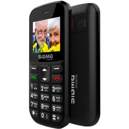 Телефон Sigma Mobile Comfort 50 Easy Black
