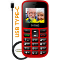 Телефон Sigma Mobile Comfort 50 Easy Red