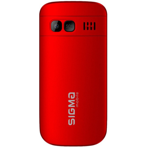 Телефон Sigma Mobile Comfort 50 Easy Red