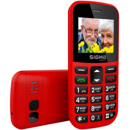 Телефон Sigma Mobile Comfort 50 Easy Red