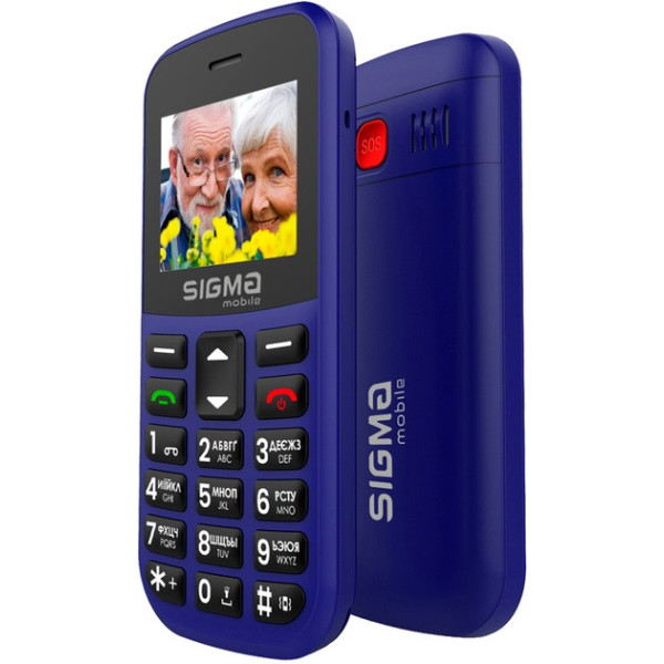 Телефон Sigma Mobile Comfort 50 Easy Blue