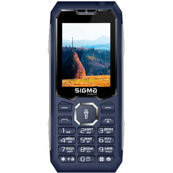 Телефон Sigma mobile X-Style 341 Bro Blue