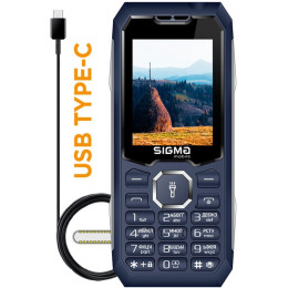 Телефон Sigma mobile X-Style 341 Bro Blue