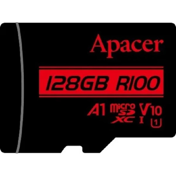 Карта пам'яті Apacer microSDHC 128GB UHS-I Class 10 (AP128GMCSX10UB-RA)
