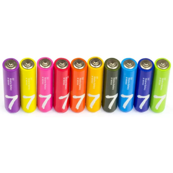 Батарейка ZMI AAA bat Alkaline ZI7 Rainbow 1 шт (NQD4001RT)