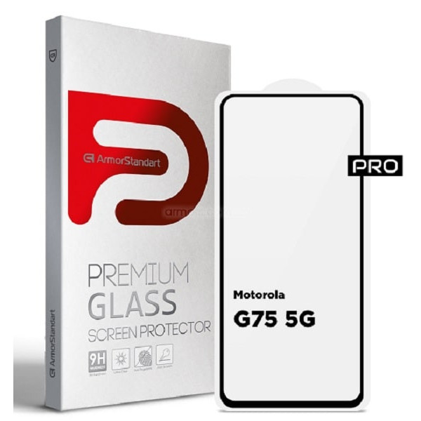 Захисне скло ArmorStandart Pro для Motorola G75 5G Black (ARM83293)