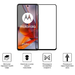 Захисне скло ArmorStandart Pro для Motorola G75 5G Black (ARM83293) 2