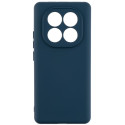 Чохол Silicone Case Full Camera для Xiaomi Redmi Note 14 Pro 5G/Poco X7 Dark Blue
