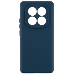 Чохол Silicone Case Full Camera для Xiaomi Redmi Note 14 Pro 5G/Poco X7 Dark Blue