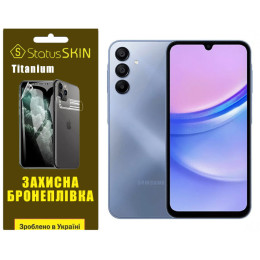 Полиуретановая пленка StatusSKIN Titanium для Samsung Galaxy A15 Глянцевая