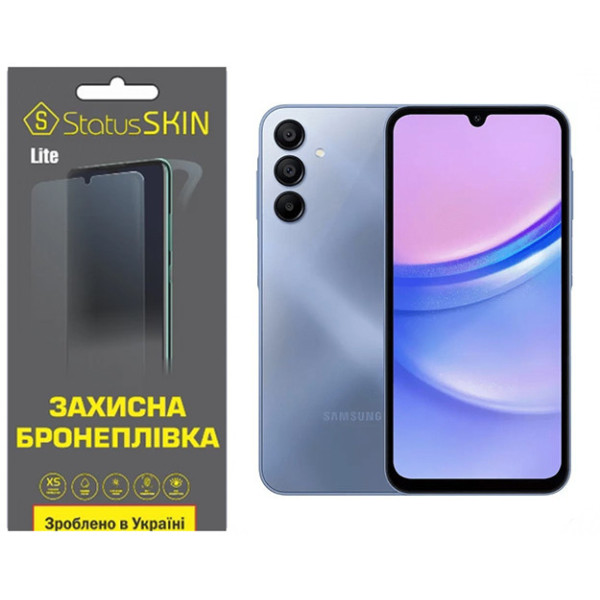 Поліуретанова плівка StatusSKIN Lite для Samsung Galaxy A15 Глянцева