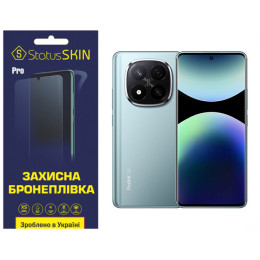 Полиуретановая пленка StatusSKIN Pro для Xiaomi Redmi Note 14 Pro+ 5G Глянцевая