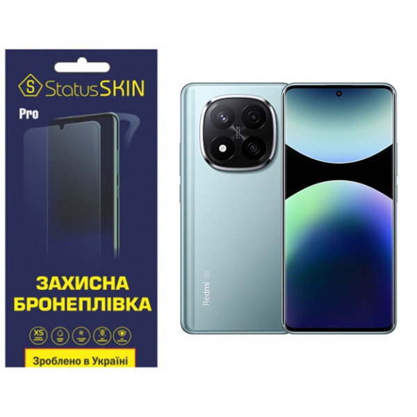 Полиуретановая пленка StatusSKIN Pro для Xiaomi Redmi Note 14 Pro+ 5G Глянцевая