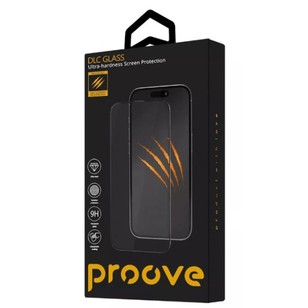 Захисне скло Proove DLC для iPhone 15 Pro Max Black (PGDLCI15PM01)