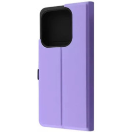 Чехол-книжка WAVE Flap для Xiaomi Redmi Note 14 5G Light Purple
