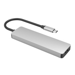 USB HUB Proove Iron Link 5 in 1 (2*Type-C + 2*USB3.0 + HDMI) Silver (HBIL00222024) 2