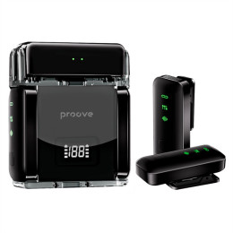 Мікрофон петличний бездротовий Proove Live Black (PLWM00012101)