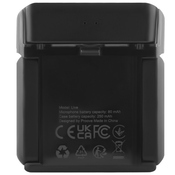 Микрофон петличный беспроводной Proove Live Black (PLWM00012101)