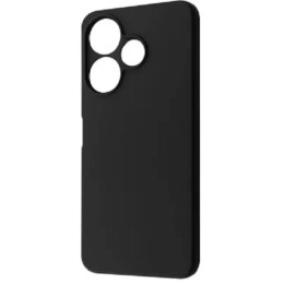 Чехол WAVE Colorful (TPU) для Xiaomi Redmi 13 4G/Poco M6 4G/Note 13R Black