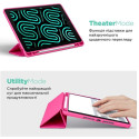 Чохол-книжка ArmorStandart Smart Fold Pen для Samsung Tab A9 8.7 X110/X115 Rose Red (ARM74987)