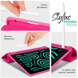 Чехол-книжка ArmorStandart Smart Fold Pen для Samsung Tab A9 8.7 X110/X115 Rose Red (ARM74987)