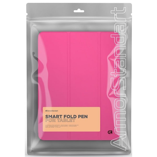 Чохол-книжка ArmorStandart Smart Fold Pen для Samsung Tab A9 8.7 X110/X115 Rose Red (ARM74987)