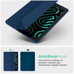 Чехол-книжка ArmorStandart Smart Fold Pen для Xiaomi Redmi Pad Pro/Pro 5G/Poco Pad Dark Blue (ARM81431)