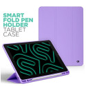Чохол-книжка ArmorStandart Smart Fold Pen для Samsung Tab A9 Plus X210/X216 Light Purple (ARM75000)