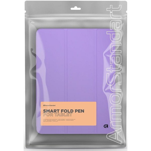 Чехол-книжка ArmorStandart Smart Fold Pen для Samsung Tab A9 Plus X210/X216 Light Purple (ARM75000)