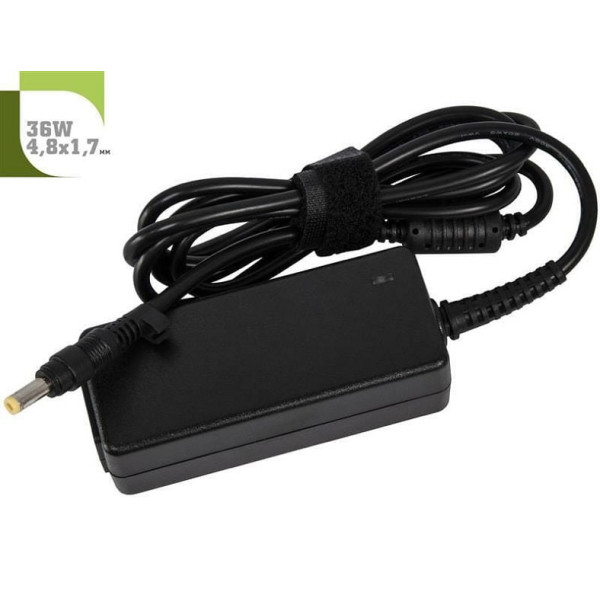 Блок живлення 1StCharger для ноутбука Asus 12V 36W 3A 4.8х1.7мм + каб.жив. (AC1STAS36WD2)