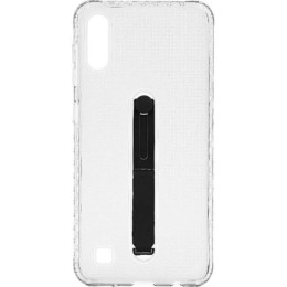 Чехол Protect Slim (TPU) с Подставкой-держателем для Samsung A10 A105 Прозрачный