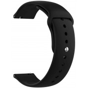 Ремешок ArmorStandart Silicone Watch Strap 20mm Black (ARM60350)