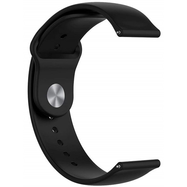 Ремешок ArmorStandart Silicone Watch Strap 20mm Black (ARM60350)