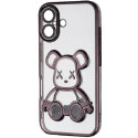 Чохол Shining Bear Case Protected Camera iPhone 16 Black