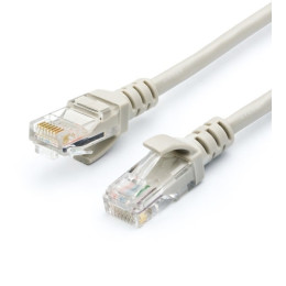 Патч-корд Atcom UTP RJ45 Cat.5e 0.5m Сірий (9159)