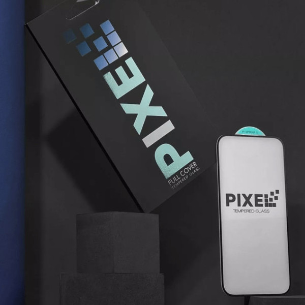 Захисне скло FULL SCREEN PIXEL для iPhone 14 Pro/15/16 Black