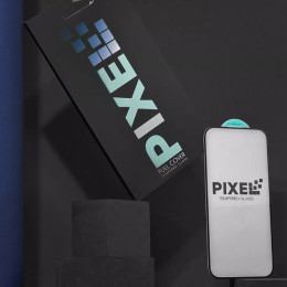 Защитное стекло FULL SCREEN PIXEL для iPhone 14 Pro/15/16 Black
