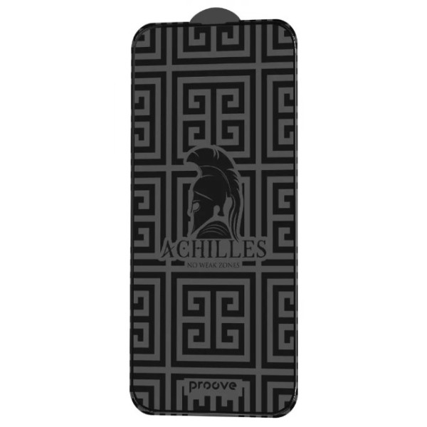 Защитное стекло Proove Achilles для iPhone 16 Pro/17 Black (PGPAIP16P001)