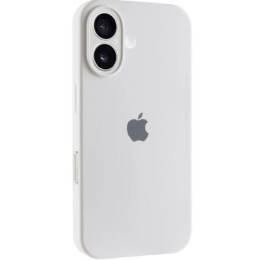 Чохол Silicone Case Full Camera для iPhone 16 White